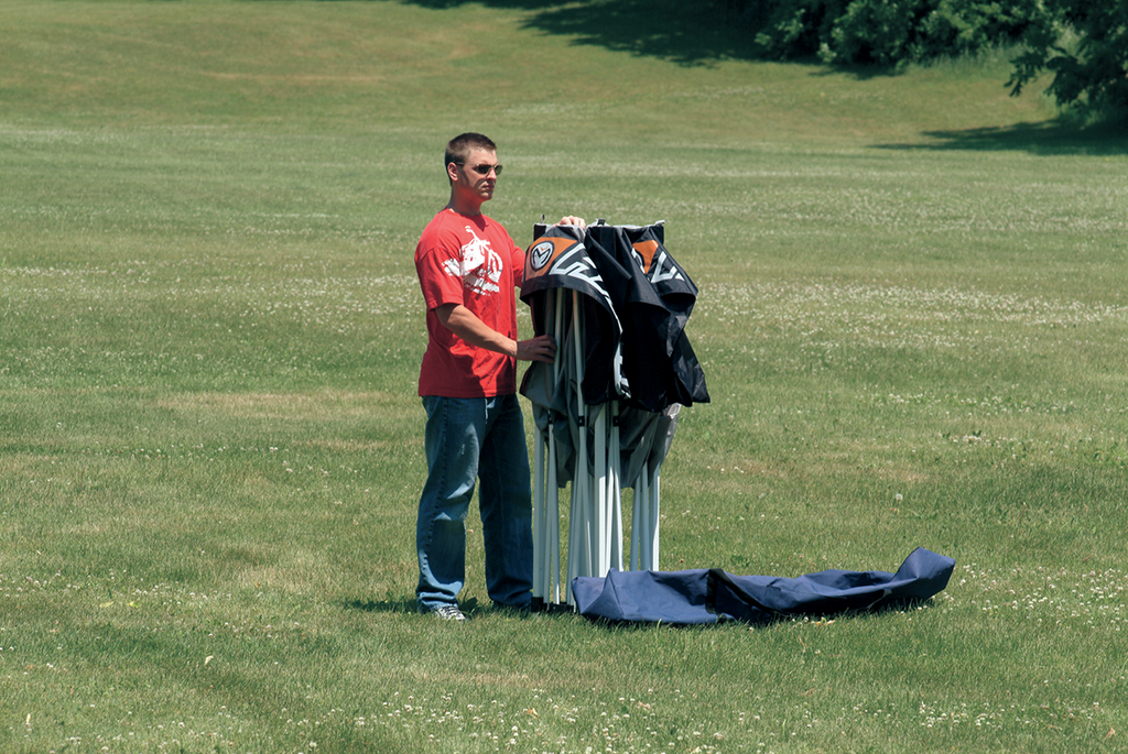 DRAG SPECIALTIES Collapsible Canopy - 10'x10' 4030-0059