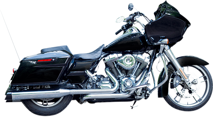 S&S CYCLE 4-1/2" Chrome MK45 Cutlass Performance Mufflers 550-1017