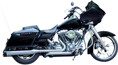 S&S CYCLE 4-1/2" Chrome MK45 Cutlass Performance Mufflers 550-1017