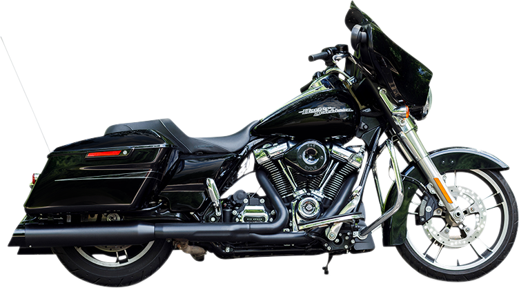 S&S CYCLE 4-1/2" Black MK45 Cutlass Performance Mufflers 550-1010