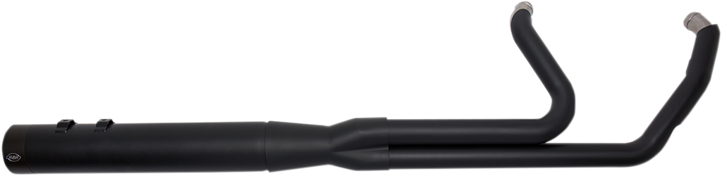 S&S CYCLE 50 State 2:1 Sidewinder? Exhaust - Black 550-0759D