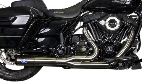 S&S CYCLE Diamondback 2-1 50 State Exhaust System - Stainless Steel 550-0999A