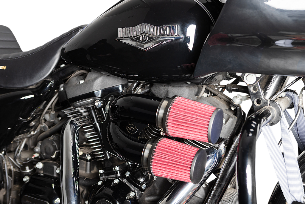 S&S CYCLE Tuned Induction Air Cleaner Kit - Gloss Black 170-0567A