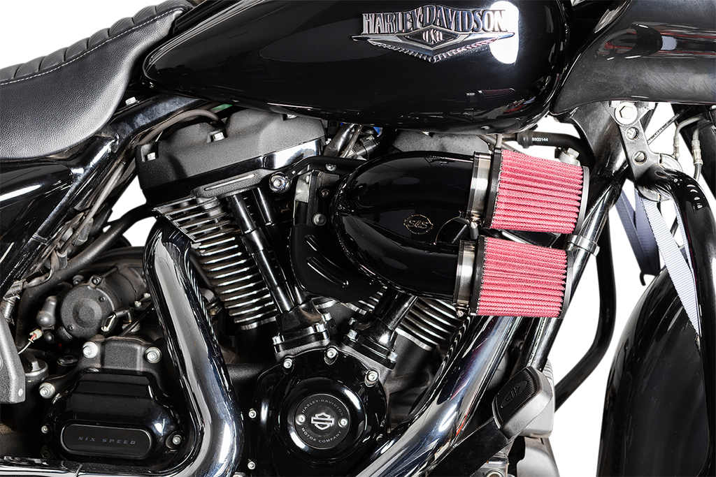 S&S CYCLE Tuned Induction Air Cleaner Kit - Gloss Black 170-0567A