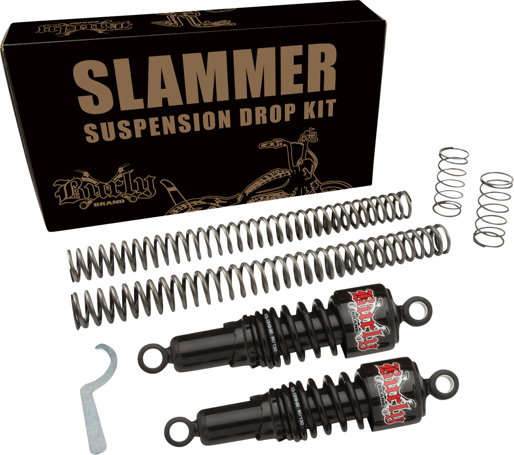 BURLY BRAND Suspension Kit - Slammer - Black B28-1007B