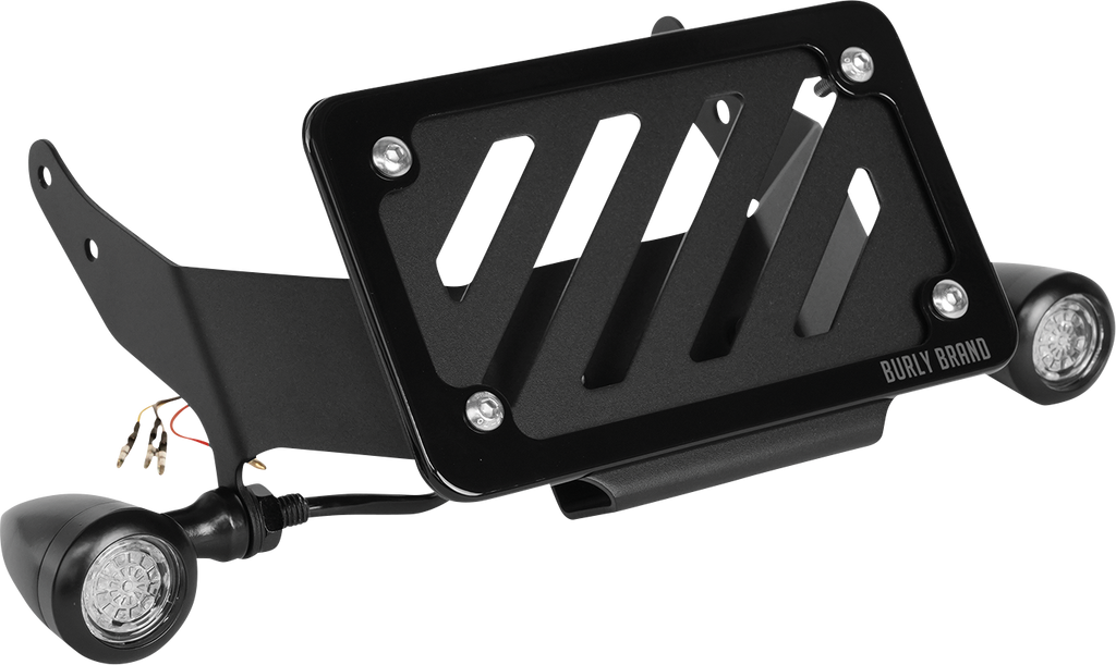 BURLY BRAND License Plate Mount - Rear Fender B13-3000TFB