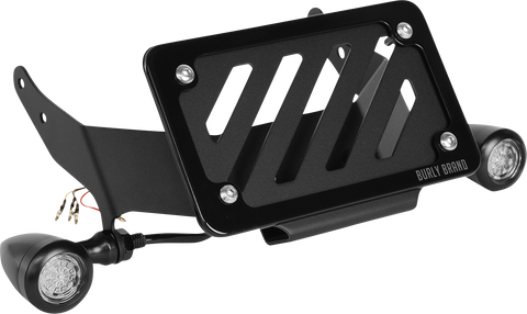 BURLY BRAND License Plate Mount - Rear Fender B13-3000TFB