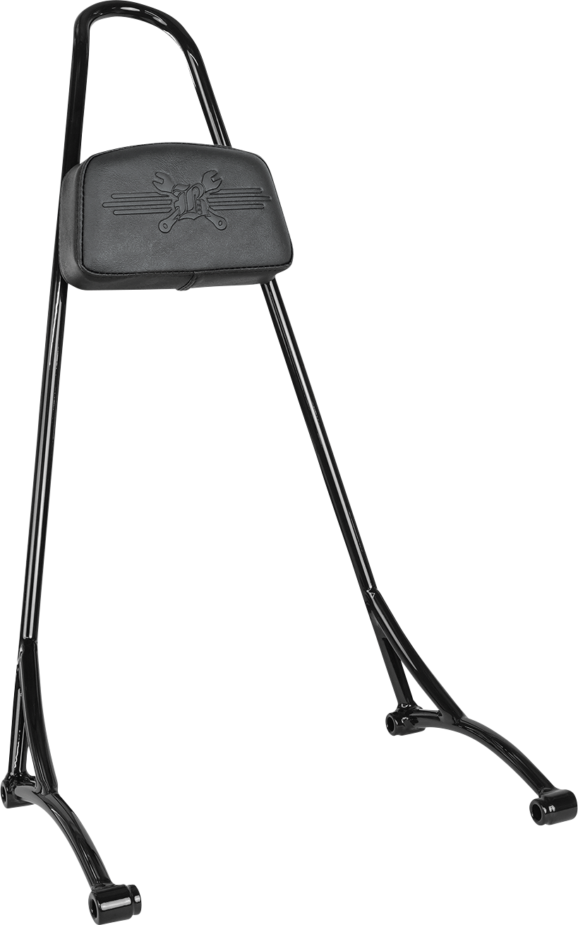 BURLY BRAND Tall Sissy Bar - Black B13-1506B
