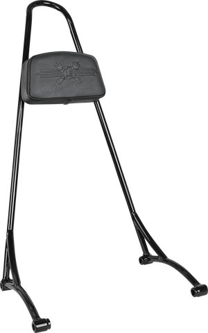 BURLY BRAND Tall Sissy Bar - Black B13-1506B