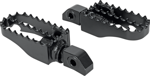 BURLY BRAND MX Footpegs - Passenger - Black B13-1201B