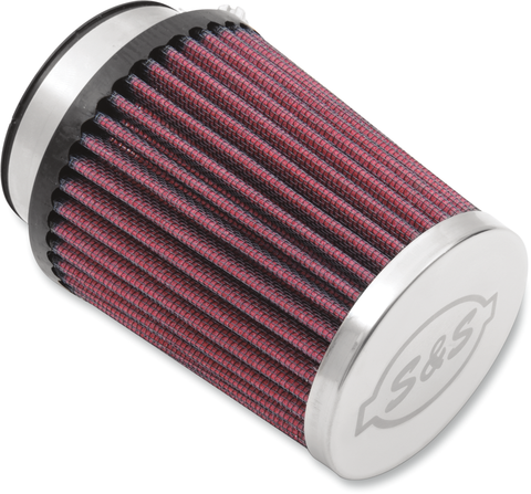 S&S CYCLE Replacement Air Filter - Red - Tuned Induction Air Cleaners 170-0559