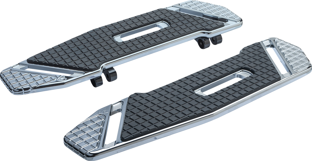 ARLEN NESS SpeedLiner Floorboards - Driver - Chrome 410-025