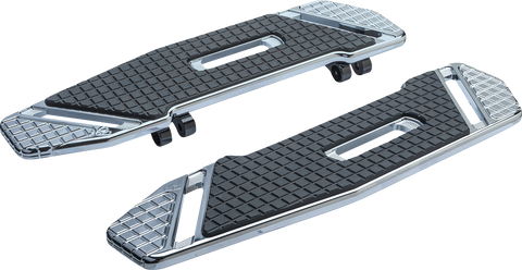 ARLEN NESS SpeedLiner Floorboards - Driver - Chrome 410-025