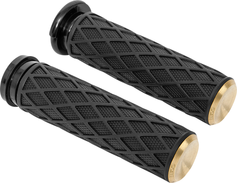 ARLEN NESS Grips - Diamond - Cable - Brass 500-006