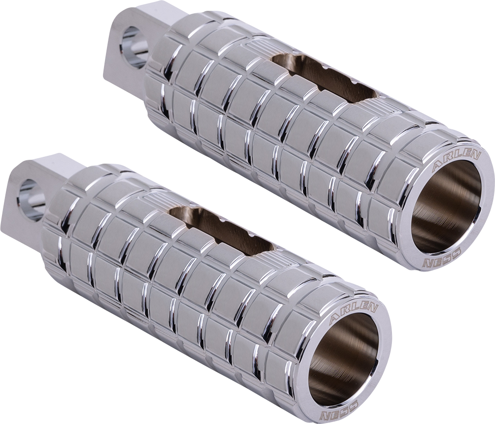 ARLEN NESS Footpegs - Driver - Chrome 400-037