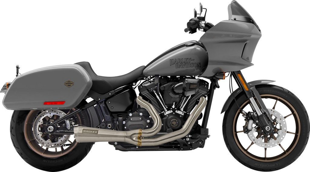 BASSANI XHAUST The Ripper Short Road Rage 2-into-1 Exhaust System - Stainless Steel 1S74SS