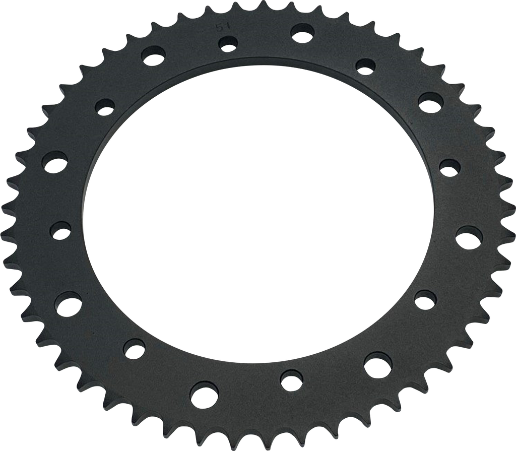 DRAG SPECIALTIES Rear Sprocket - 51 Tooth - Chrome - '09-'23 201400