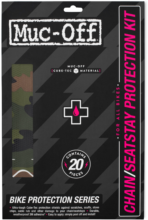 MUC-OFF USA Chainstay Protection Kit - Camo 20320