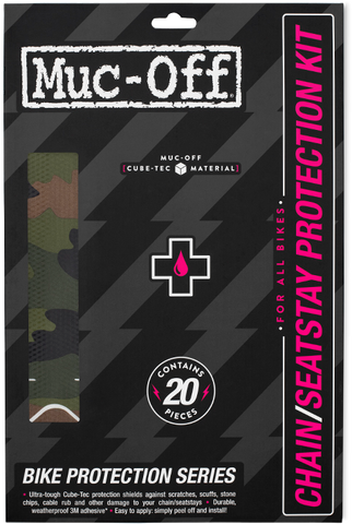 MUC-OFF USA Chainstay Protection Kit - Camo 20320