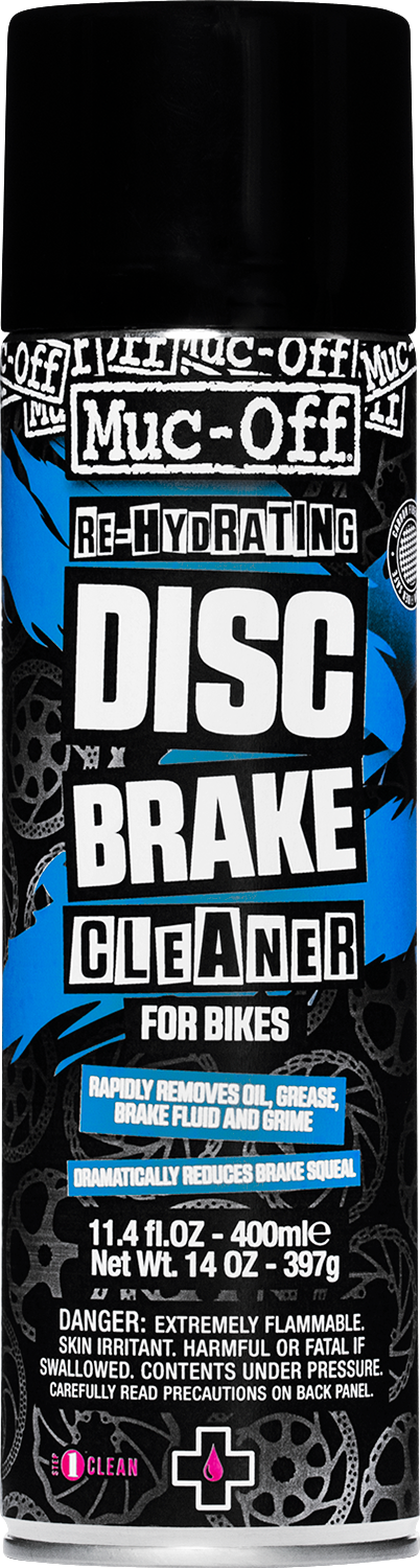 MUC-OFF USA E-Bike Disc Brake Cleaner - 400 ml - Aerosol 913US