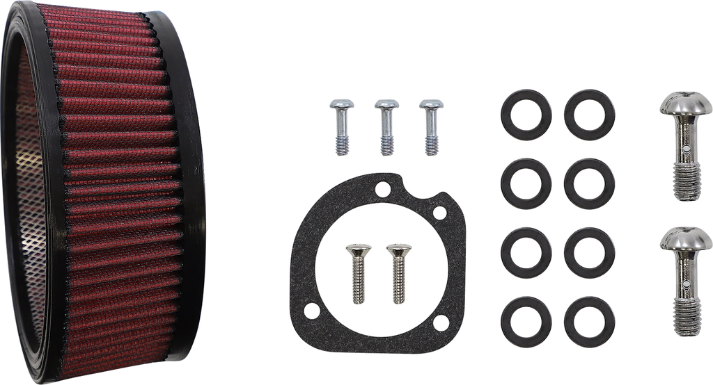 S&S CYCLE Air Stinger Stealth Air Cleaner Kit - Black 170-0725A