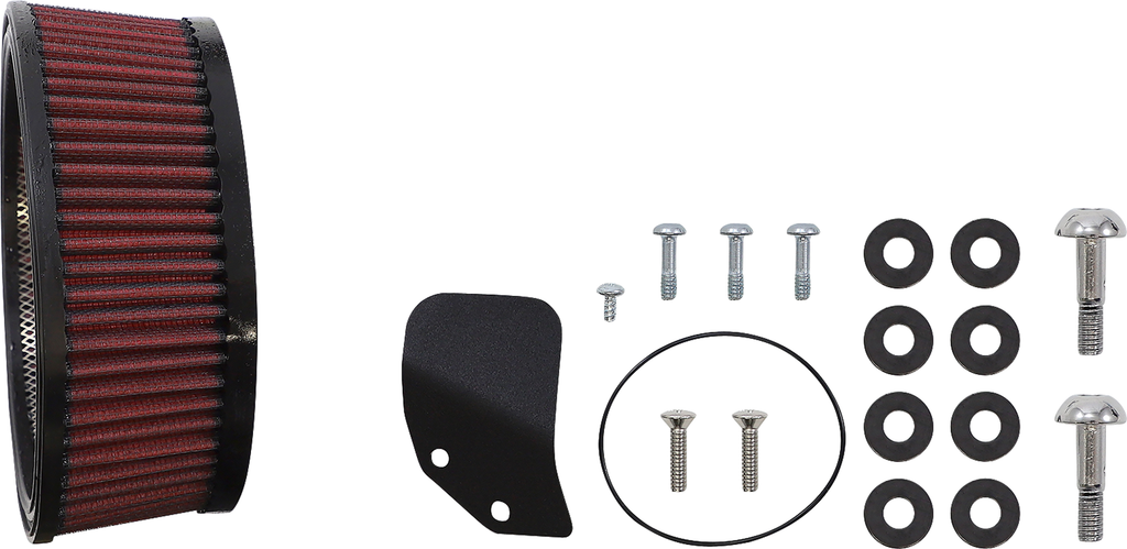 S&S CYCLE Air Stinger Stealth Air Cleaner Kit - Chrome 170-0717A