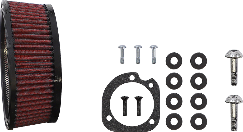 S&S CYCLE Air Stinger Stealth Air Cleaner Kit - Black 170-0722A