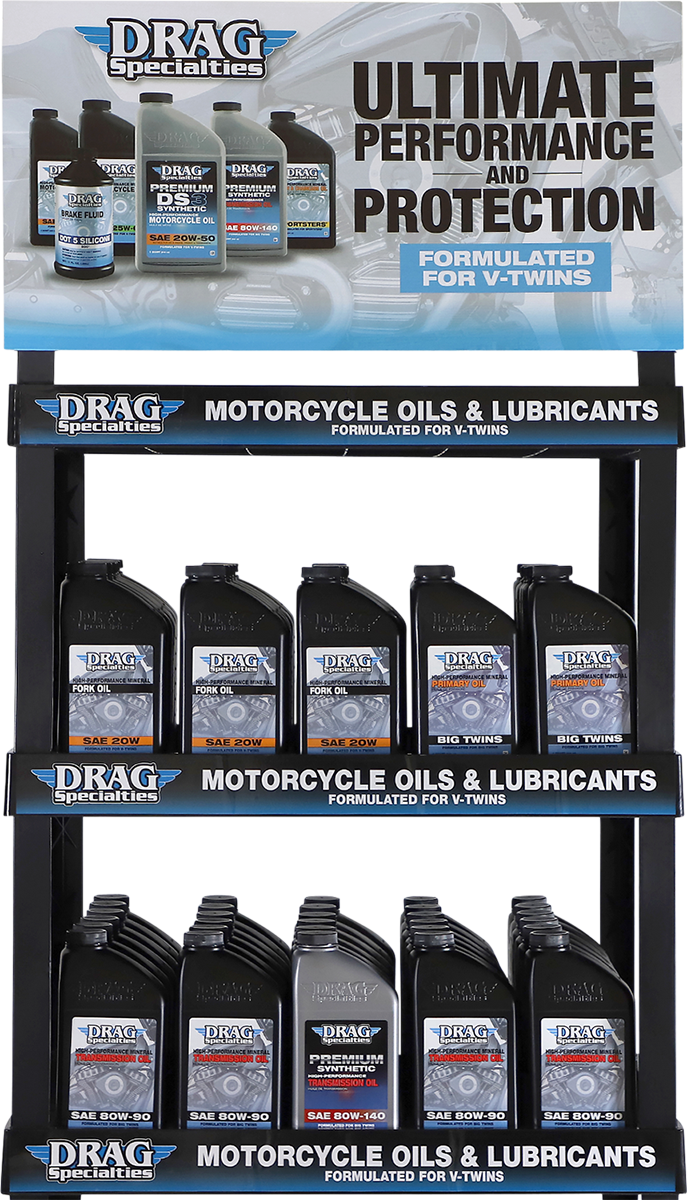 DRAG SPECIALTIES Oil Shelf Display X80-6025-5