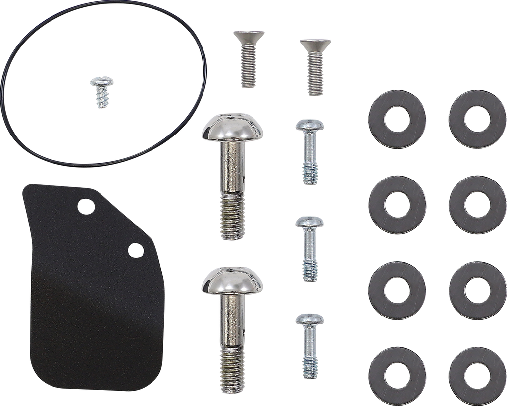 S&S CYCLE Air Stinger Stealth Air Cleaner Kit - Chrome Ring 170-0714A