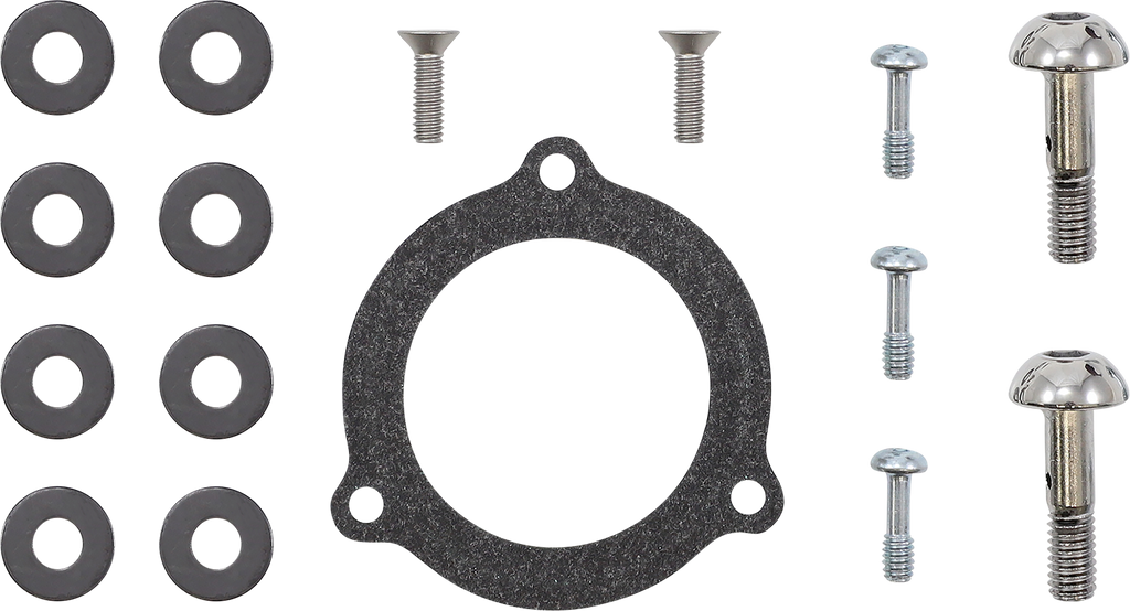 S&S CYCLE Air Stinger Stealth Air Cleaner Kit - Chrome Ring 170-0715A
