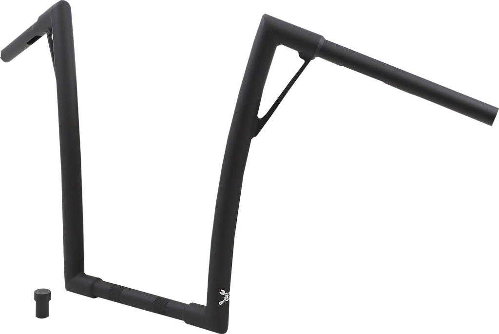 BURLY BRAND Handlebar - Louie - 16" - Textured Black B12-7008TB