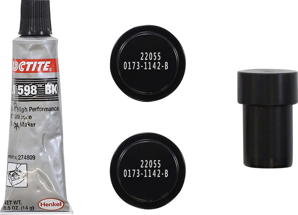 BURLY BRAND Handlebar - Louie B - 8" - Textured Black B12-7007TB