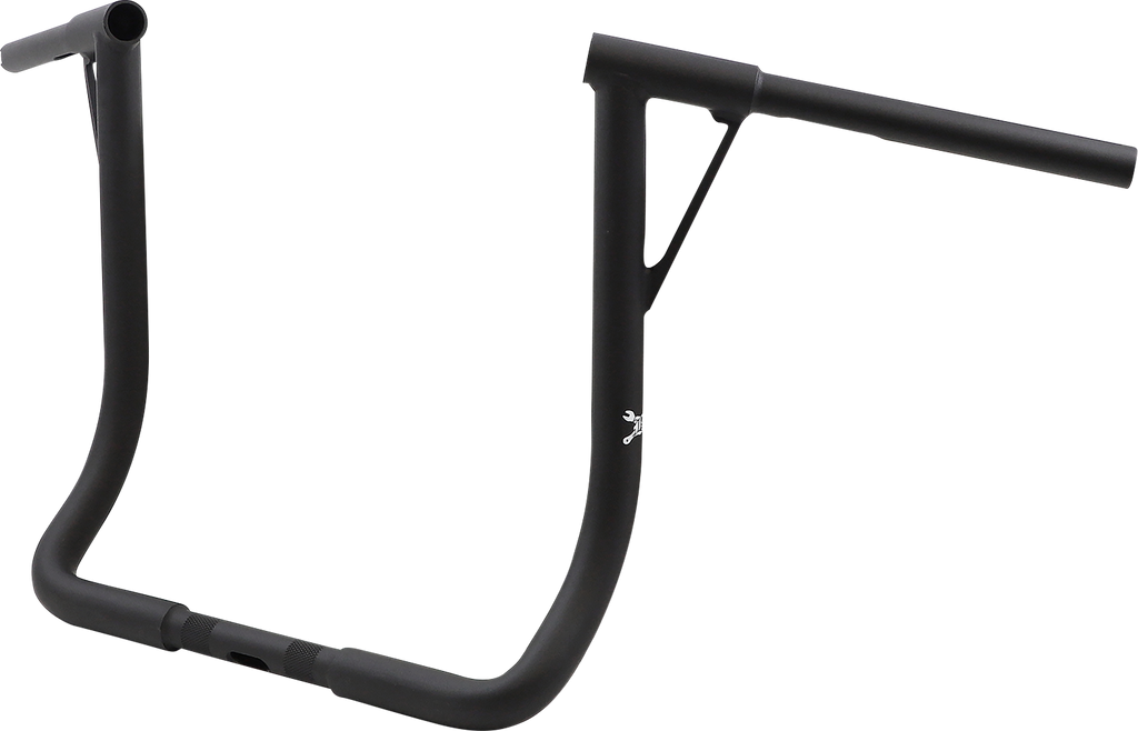 BURLY BRAND Handlebar - Louie B - 16" - Textured Black B12-7005TB