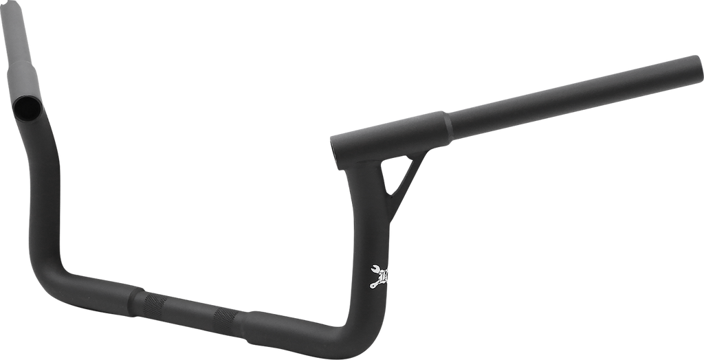 BURLY BRAND Handlebar - Louie B - 8" - Textured Black B12-7007TB
