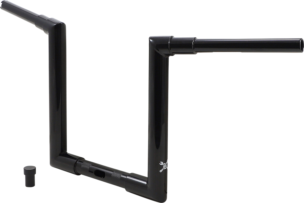 BURLY BRAND Handlebar - Jason - 12" - Black B12-6090B