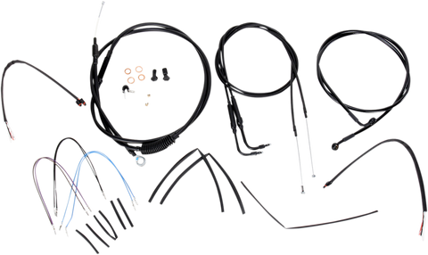 BURLY BRAND Control Kit - 18" Ape Hanger Handlebars B30-1074