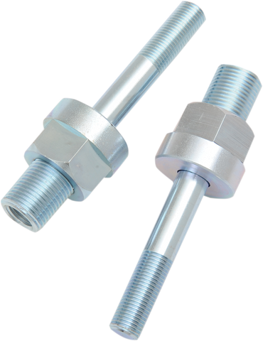 BURLY BRAND Adjustable Shock Lowering Kit - Silver Zinc Finish - Lowers 0"- 1.25" B28-257