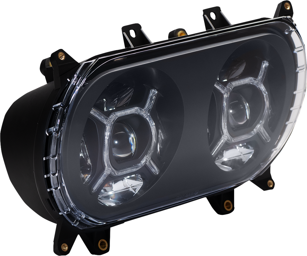 CUSTOM DYNAMICS LED Headlight - Black - Road Glide CD-RG-H-B