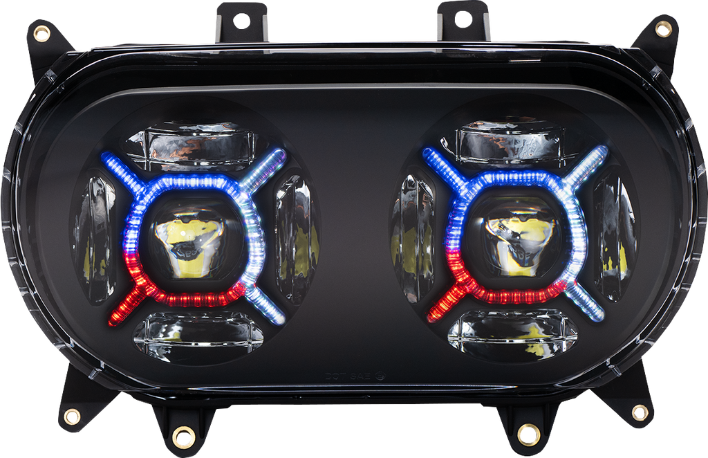 CUSTOM DYNAMICS ProGLOW* Headlight - Black - Road Glide PG-RG-B