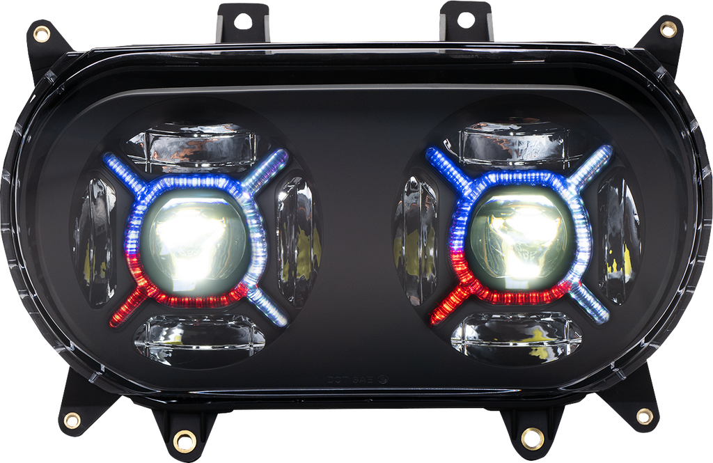 CUSTOM DYNAMICS ProGLOW* Headlight - Black - Road Glide PG-RG-B