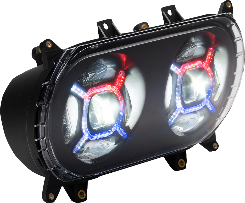 CUSTOM DYNAMICS ProGLOW* Headlight - Black - Road Glide PG-RG-B