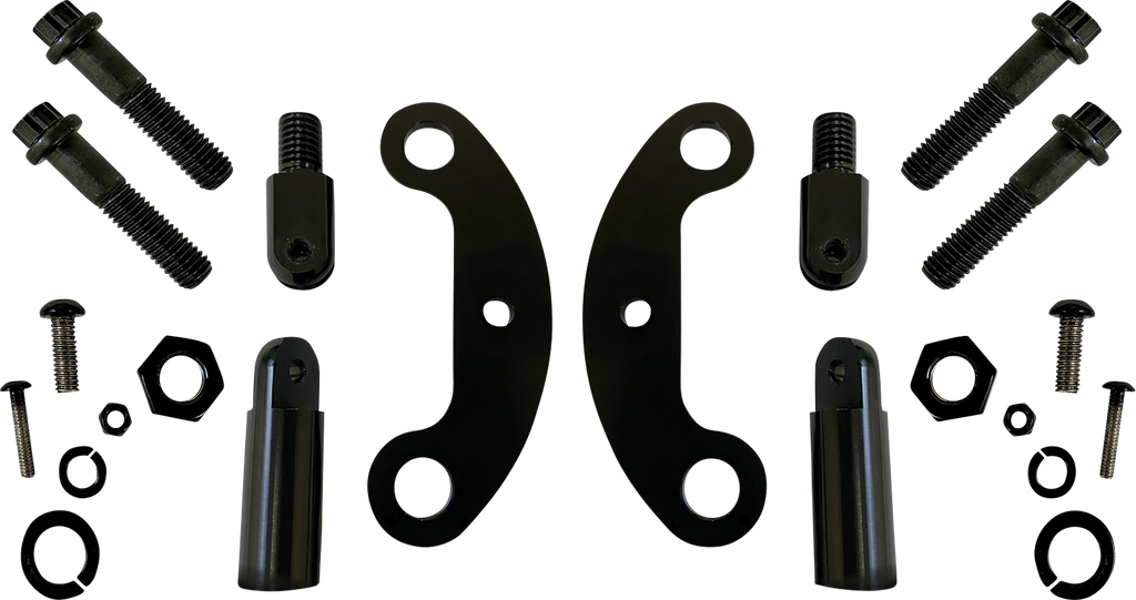 CUSTOM DYNAMICS Fog Light Mount - Black PB-FOG-MOUNT-B