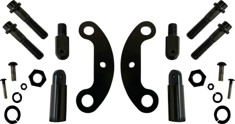 CUSTOM DYNAMICS Fog Light Mount - Black PB-FOG-MOUNT-B