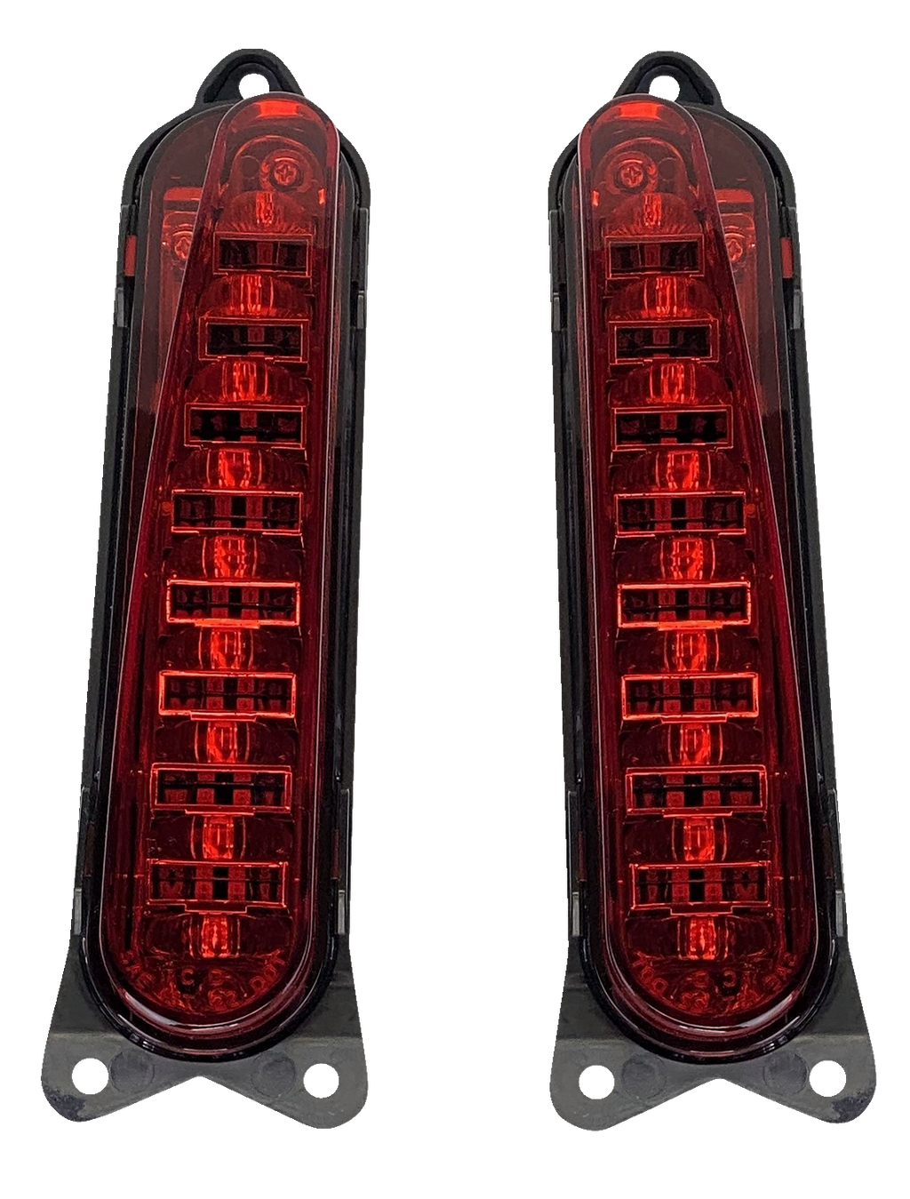 CUSTOM DYNAMICS LED Taillight - Run/Brake/Turn - Red PB-13-CVO-R