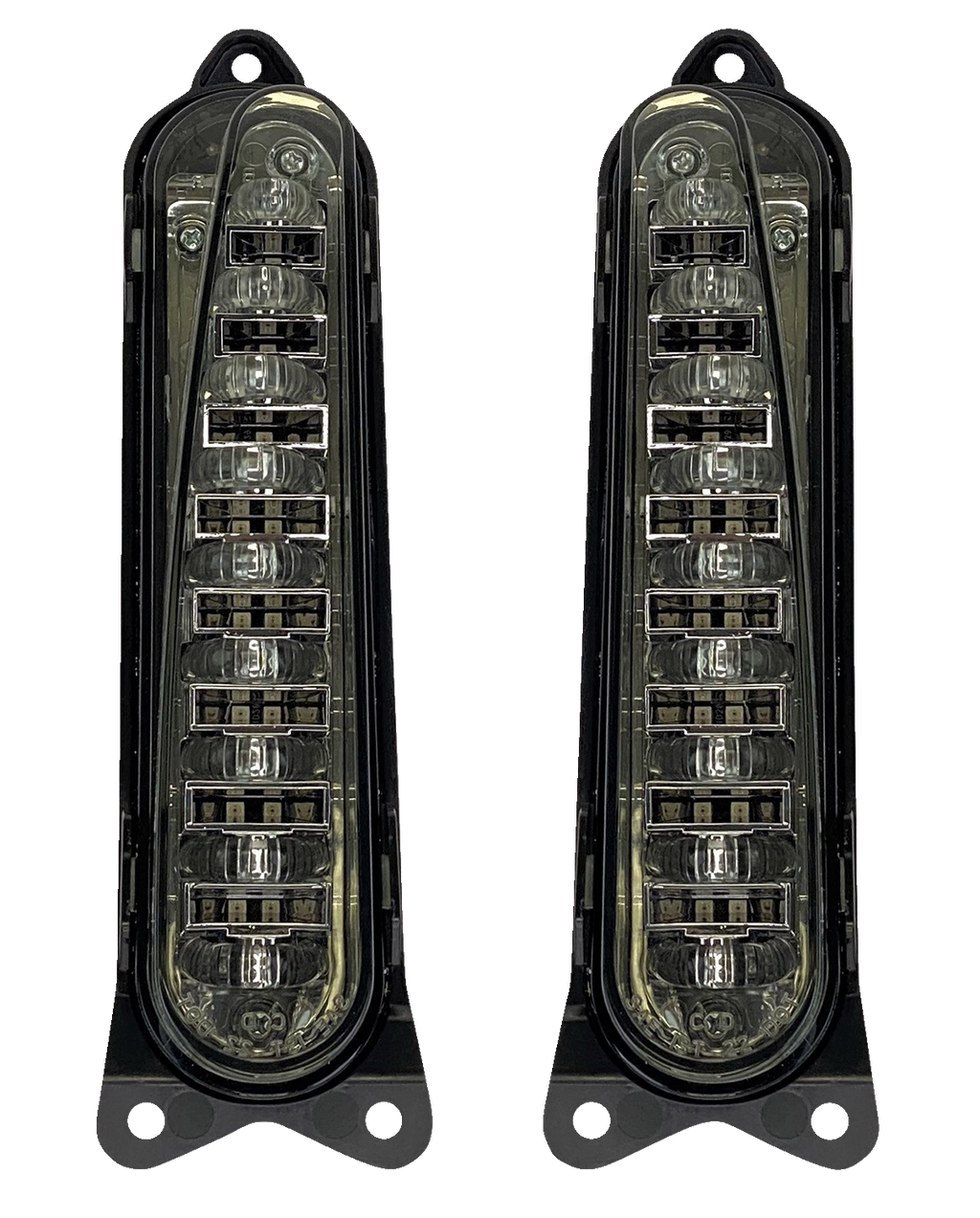 CUSTOM DYNAMICS LED Taillight - Run/Brake/Turn - Smoke PB-13-CVO-S