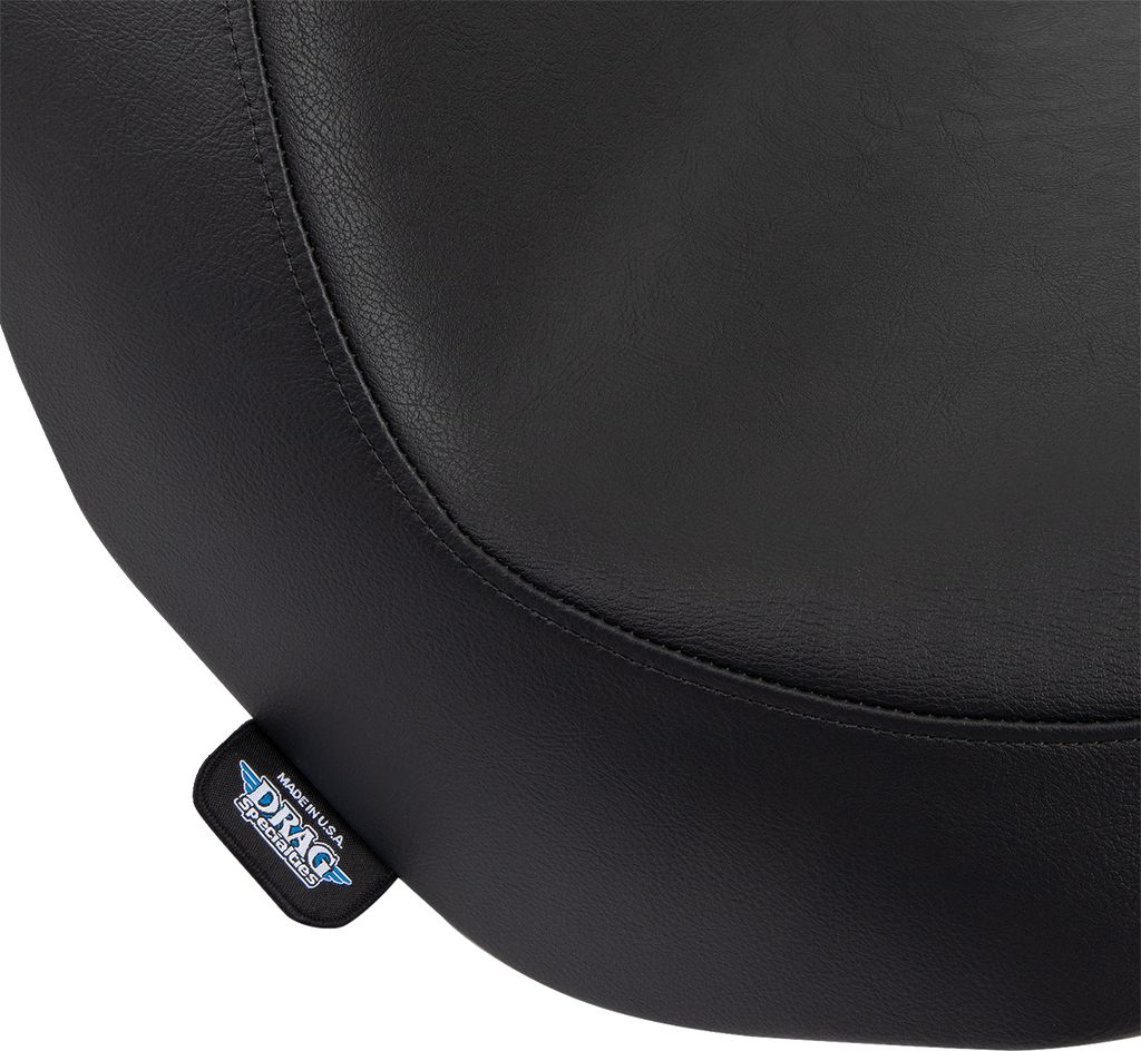 DRAG SPECIALTIES Solo Seat - Black - Smooth - FL/FX '18-'23 0802-1512