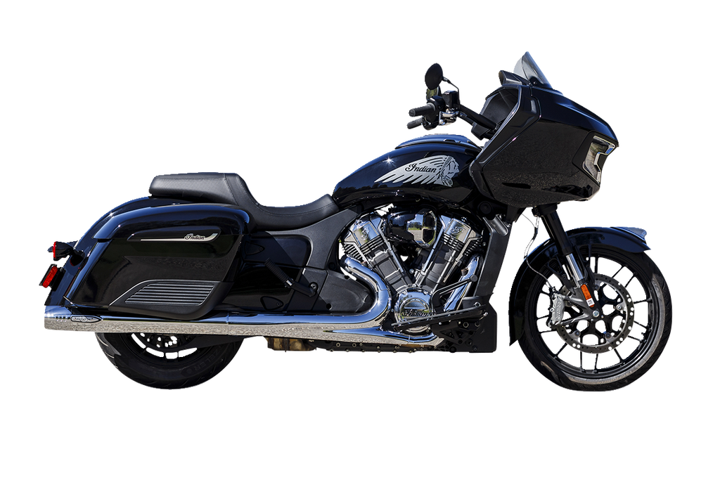 S&S CYCLE 4" Broadhead Slip-On Mufflers - Fishtail - Chrome 550-1077