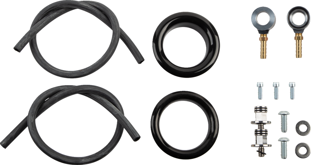 ALLOY ART Boom Box Air Cleaner Kit - Black Cover 2.8M8BP