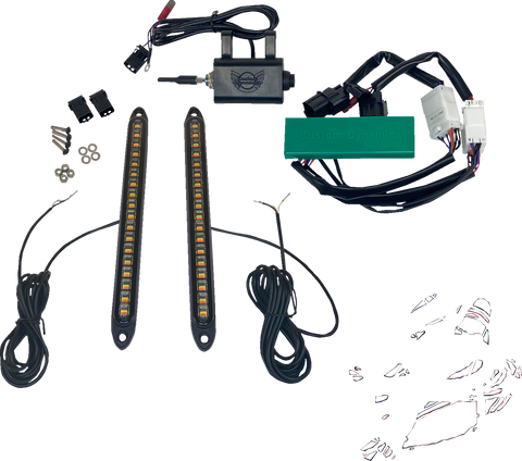 CUSTOM DYNAMICS LED Turn Signals - Front/Rear - Talon CD-SXS-TA