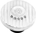 PERFORMANCE MACHINE (PM) Fuel Cap - Grill - Chrome 0210-2071GRL-CH